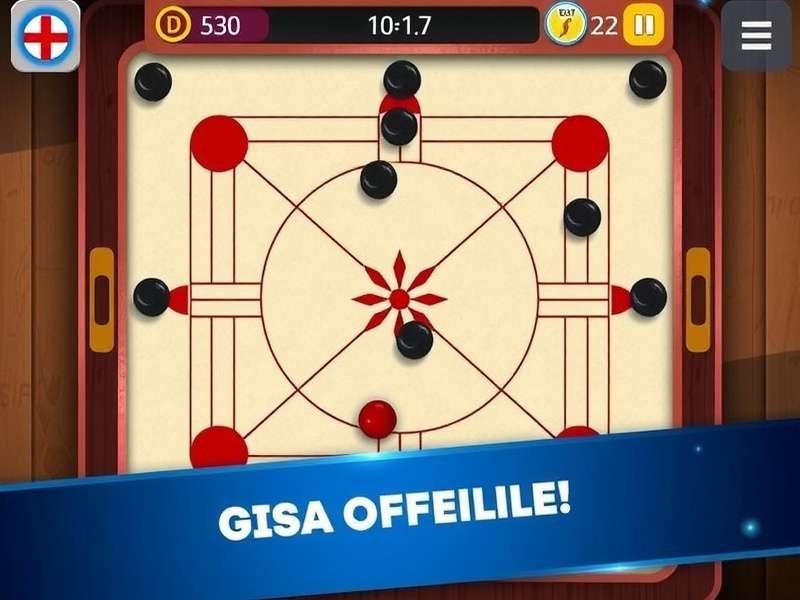 Turbo Carrom Pulse Game Interface
