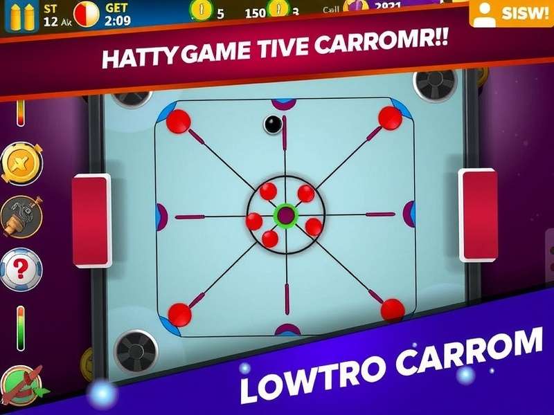 Turbo Carrom Pulse Gameplay Screenshot